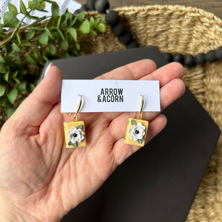 Flower Book Dangles