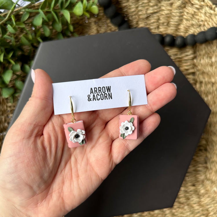 Flower Book Dangles