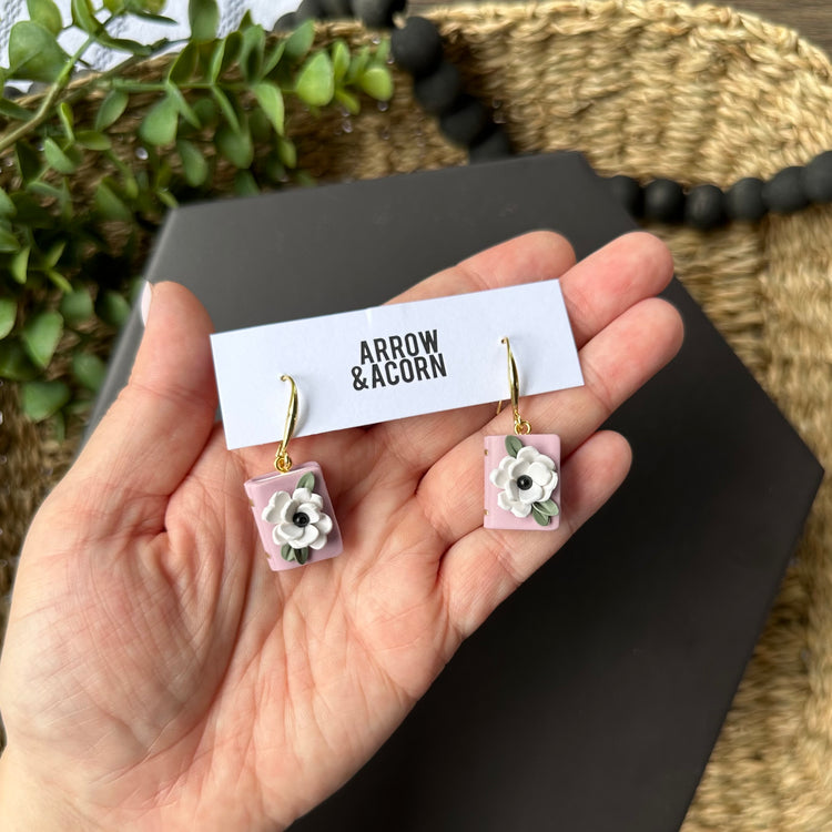 Flower Book Dangles